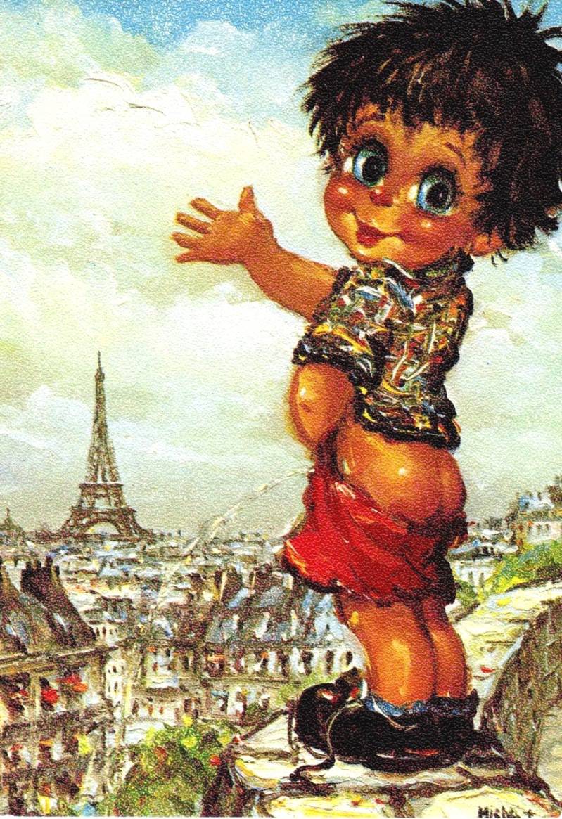 Michel Thomas - дети на улицах Парижа